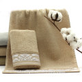 100% coton Home &amp; Garden Absorbant Serviette de bain en stock Ht-091 China Factory